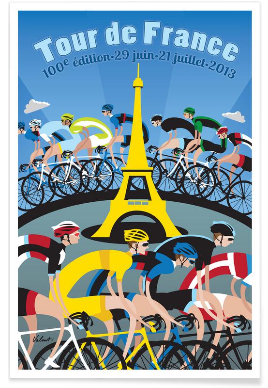 Tour de France Poster JUNIQE