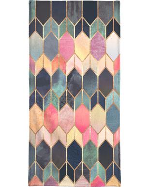 Stained Glass Shower Curtain