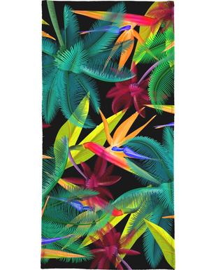 Bird Of Paradise Hand Bath Towel Juniqe