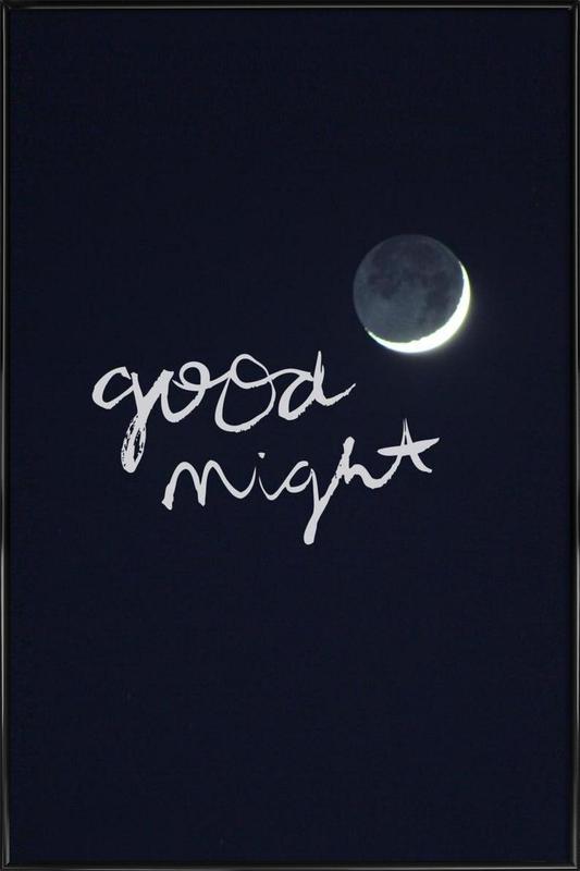 Goodnight Poster in Standard Frame | JUNIQE