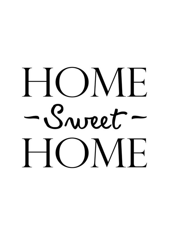  Home  Sweet  Home  Canvas Print JUNIQE