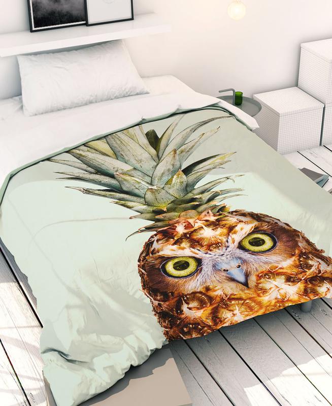Pineapple Owl Bed Linen