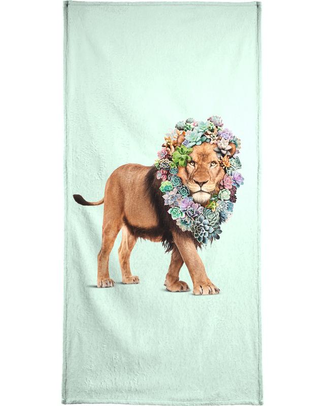 Succulent Lion Serviette De Plage