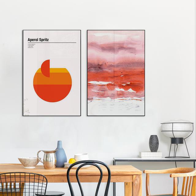 The Power of Orange Art Your for Shop Home Orange Wall | JUNIQE 