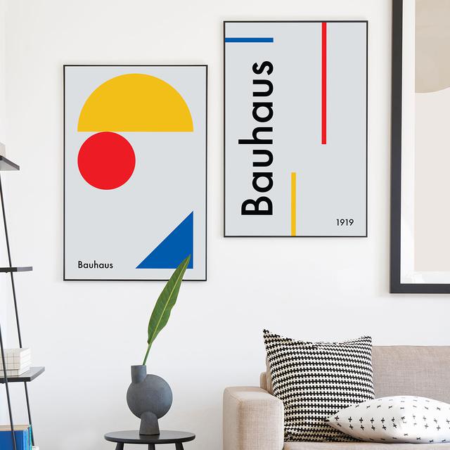 6 feiten over Bauhaus | Ontdek wanddecoratie in Bauhaus ...
