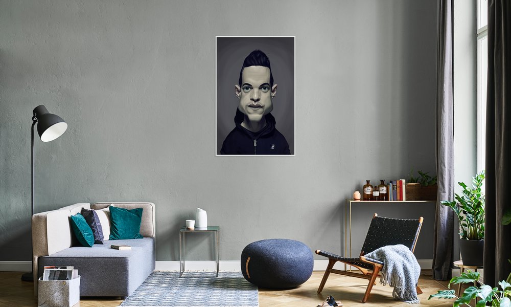 Mr. Robot Season 1 Rami Malek Tv Art Wall Indoor Room Outdoor - POSTER  20x30